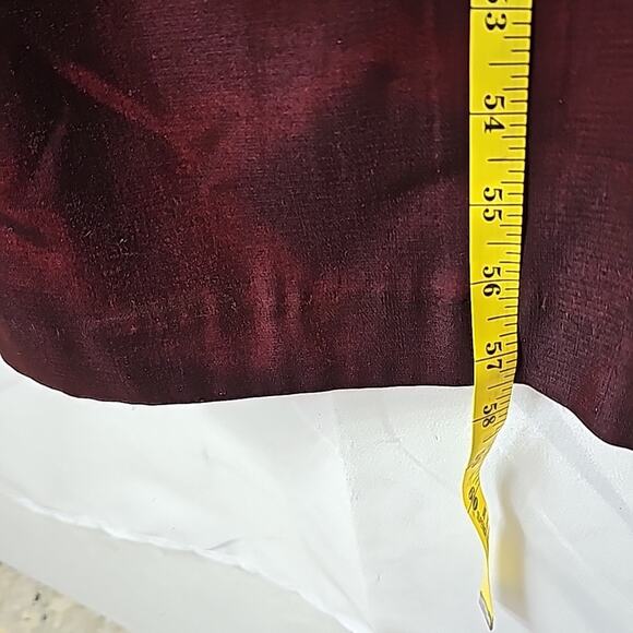 Alex Evening 2 Piece Women Sz 10 Burgundy Mother of Bride Formal Maxi Dress - Picture 12 of 15